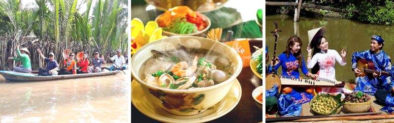 Mỹ Tho | Cần Thơ | Chợ Nổi Cái Răng | KDL Mỹ Khánh